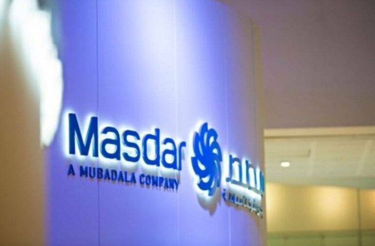 مصدر تقطع ثلثي الطريق نحو هدف الـ100 جيجاواط، وتخطط لاستثمار 35 مليار دولار بحلول 2030 شعار شركة مصدر