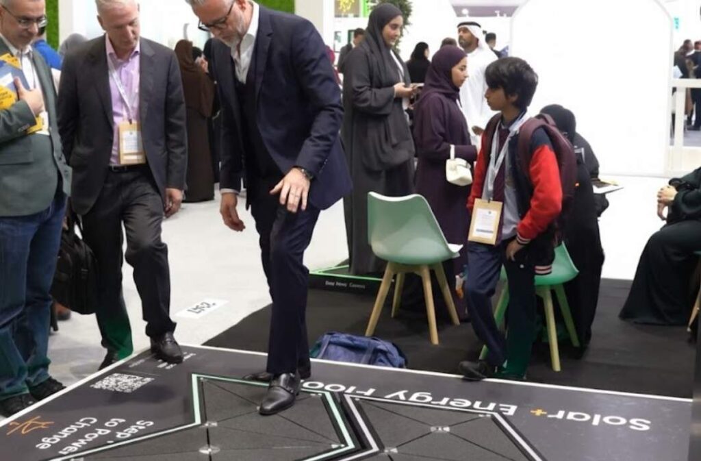 تقنية تحول خطوات المشاة إلى طاقة