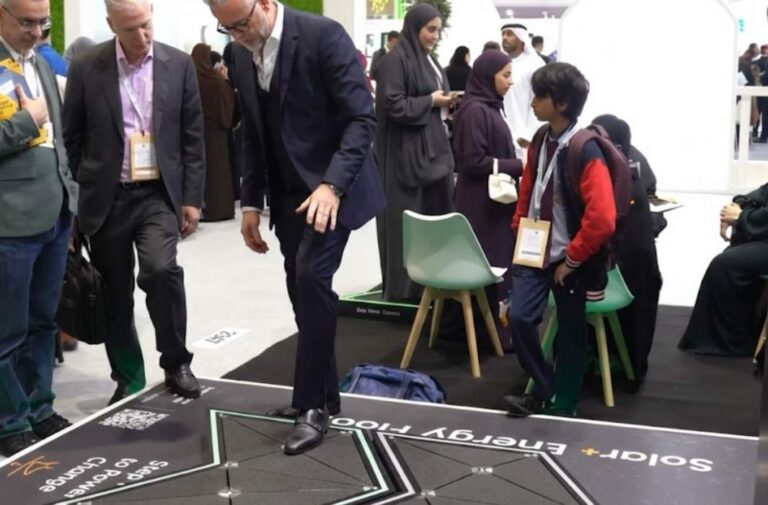 تقنية تحول خطوات المشاة إلى طاقة