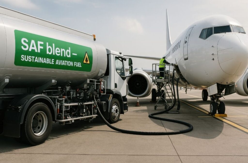 وقود الطيران المستدام