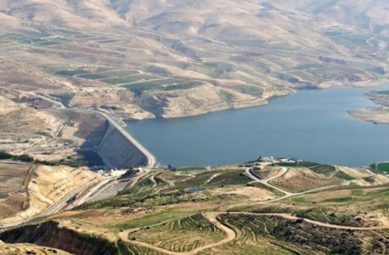 سد وادي الموجب، الأردن