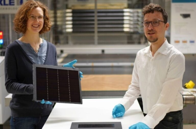 معهد «فراونهوفر» الألماني يسجل رقماً قياسياً عالمياً في كفاءة الألواح الشمسية الترادفية