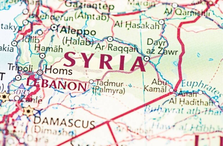 خارطة سوريا